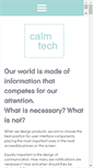 Mobile Screenshot of calmtech.com